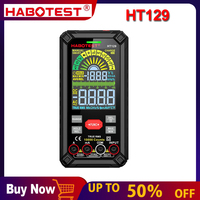 HABOTEST HT129 Digital Multimeter 10000 Counts Smart Rechargeable Multitester Auto Range True RMS AC DC NCV Voltage Meter