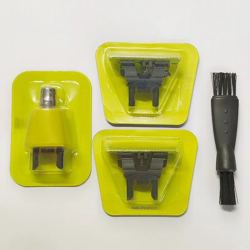 رؤوس ماكينة حلاقة جديدة قابلة للاستبدال للرجال - أجزاء رأس حلاقة مسننة على الوجهين