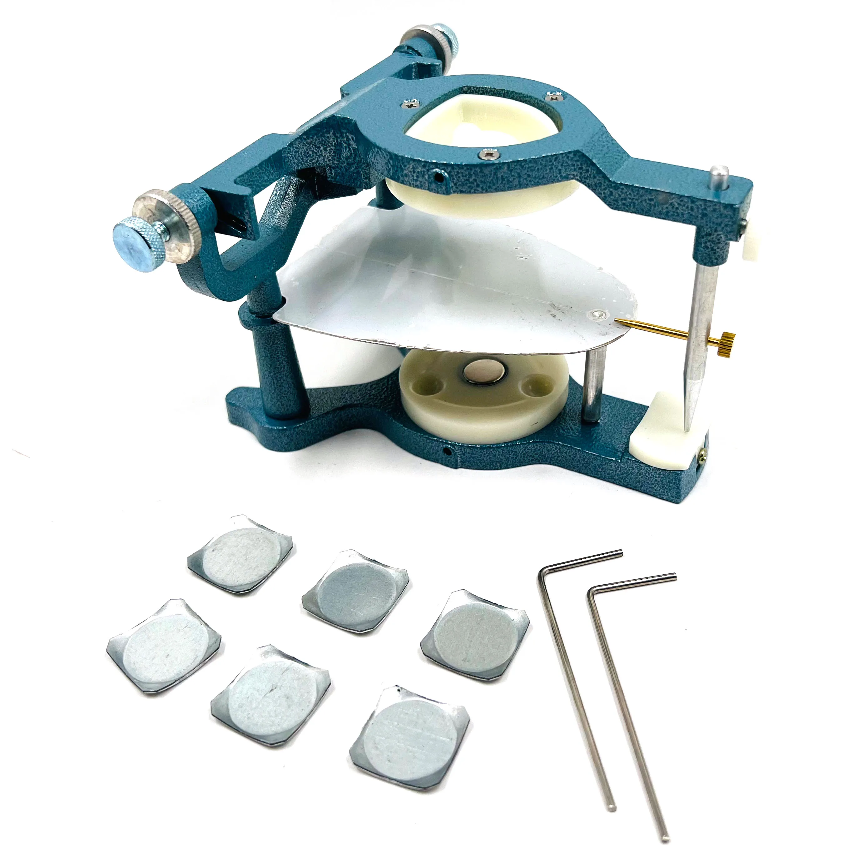 Dental C Type Articulator Deplaning Large Magnet Frame for Dentistry Technician Tool Laboratory Supplies Products for Dentist