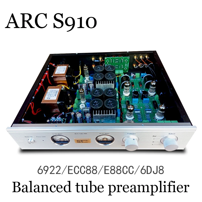 Reproduction American ARC SP10 Preamplifier 6922 Balanced Preamplifier ECC88/E88CC/6DJ8 RCA