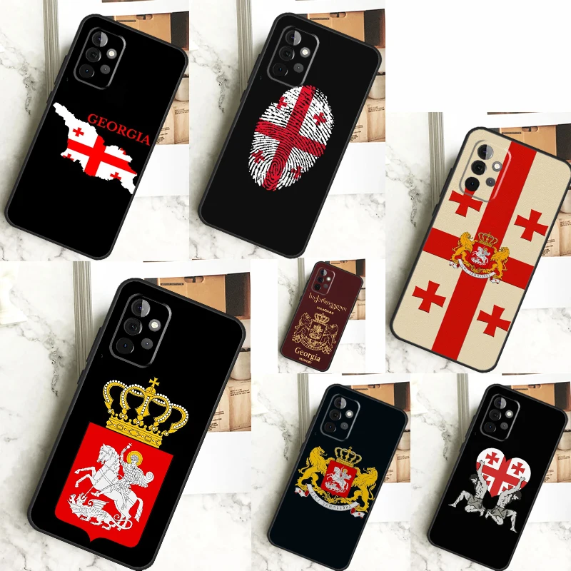 

Чехол с флагом Джорджии для Samsung Galaxy A54 A34 A14 A15 A35 A55 A52 A32 A12 A51 A71 A33 A23 A13 A53