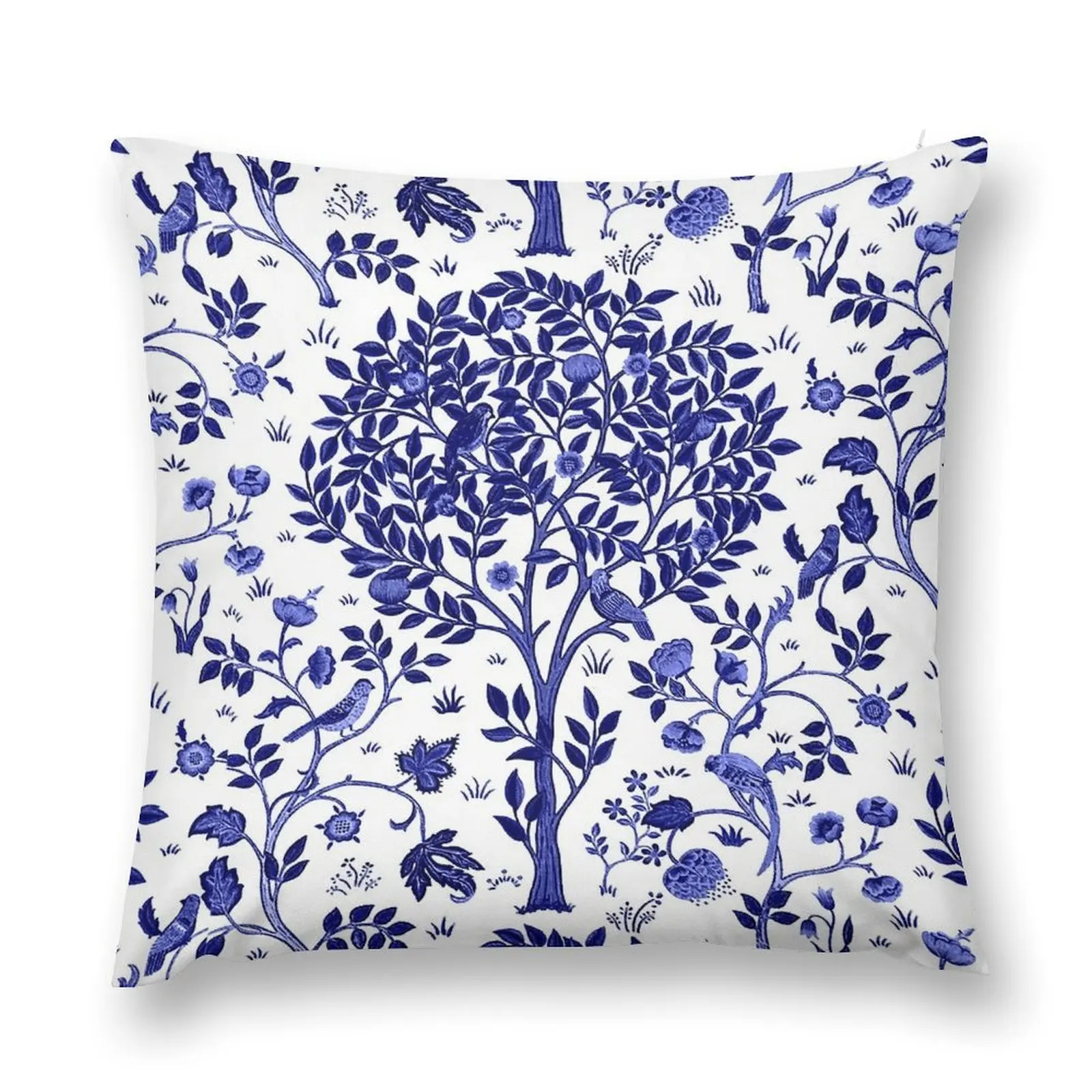 

William Morris Tree of Life, Cobalt Blue Throw Pillow Sitting Cushion Pillowcases Cushion Covers Sofa pillow