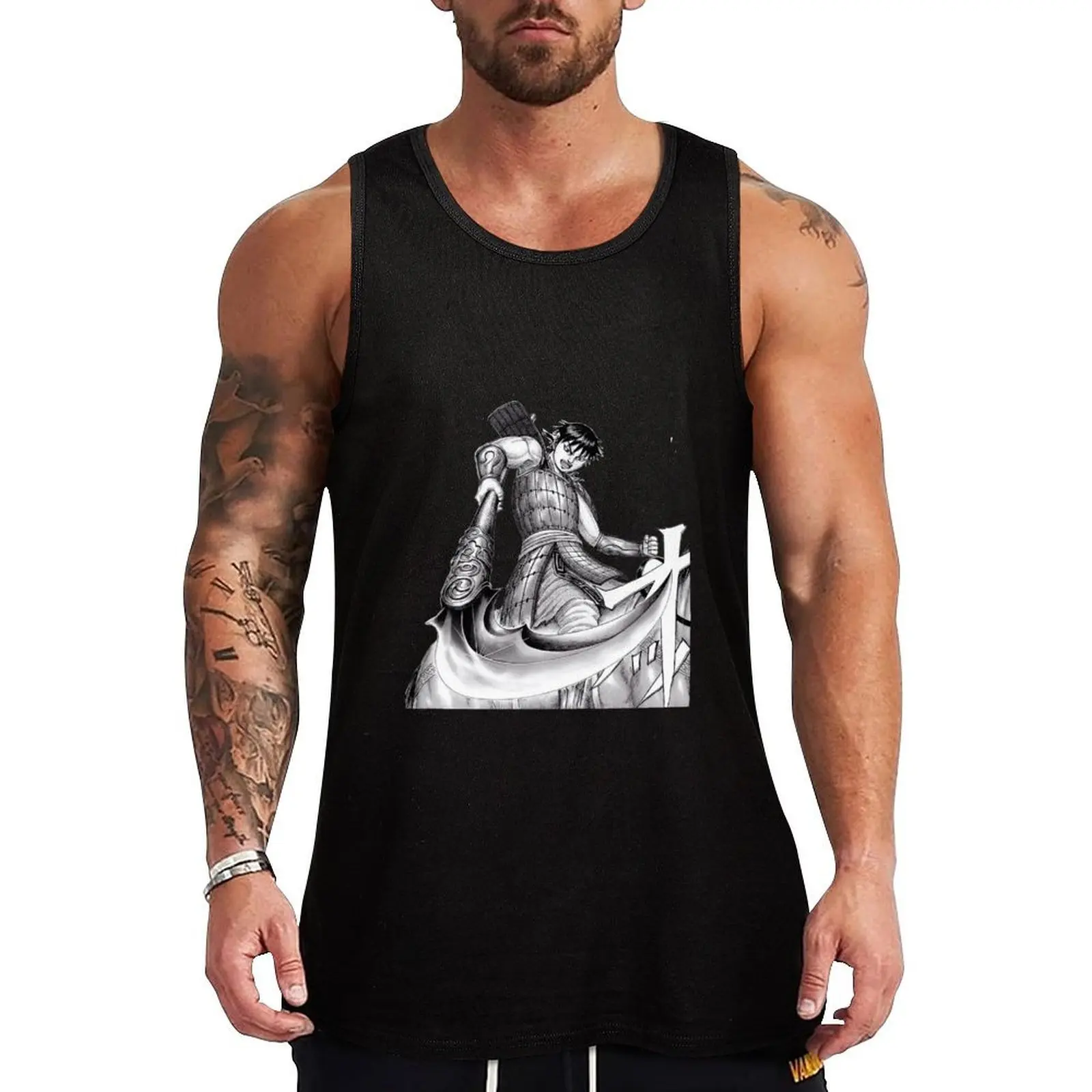 

Shin with Ouki Glaive - Kingdom Tank Top Stretch Fabric Tank Top Flexible Comfort Sleeveless