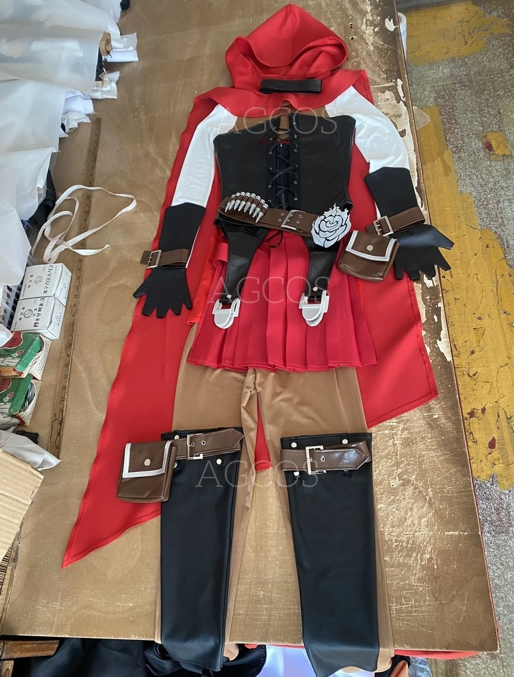 

AGCOS Customsized EVA Asuka Langley Soryu Cosplay Costume Woman Christmas Outfits Jumpsuits Costumes Cosplay