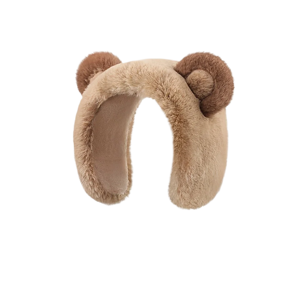 Winter Ear muffs Faux Fur Warm Earmuffs Cute Foldable Outdoor Ear Warmers For Women Girls