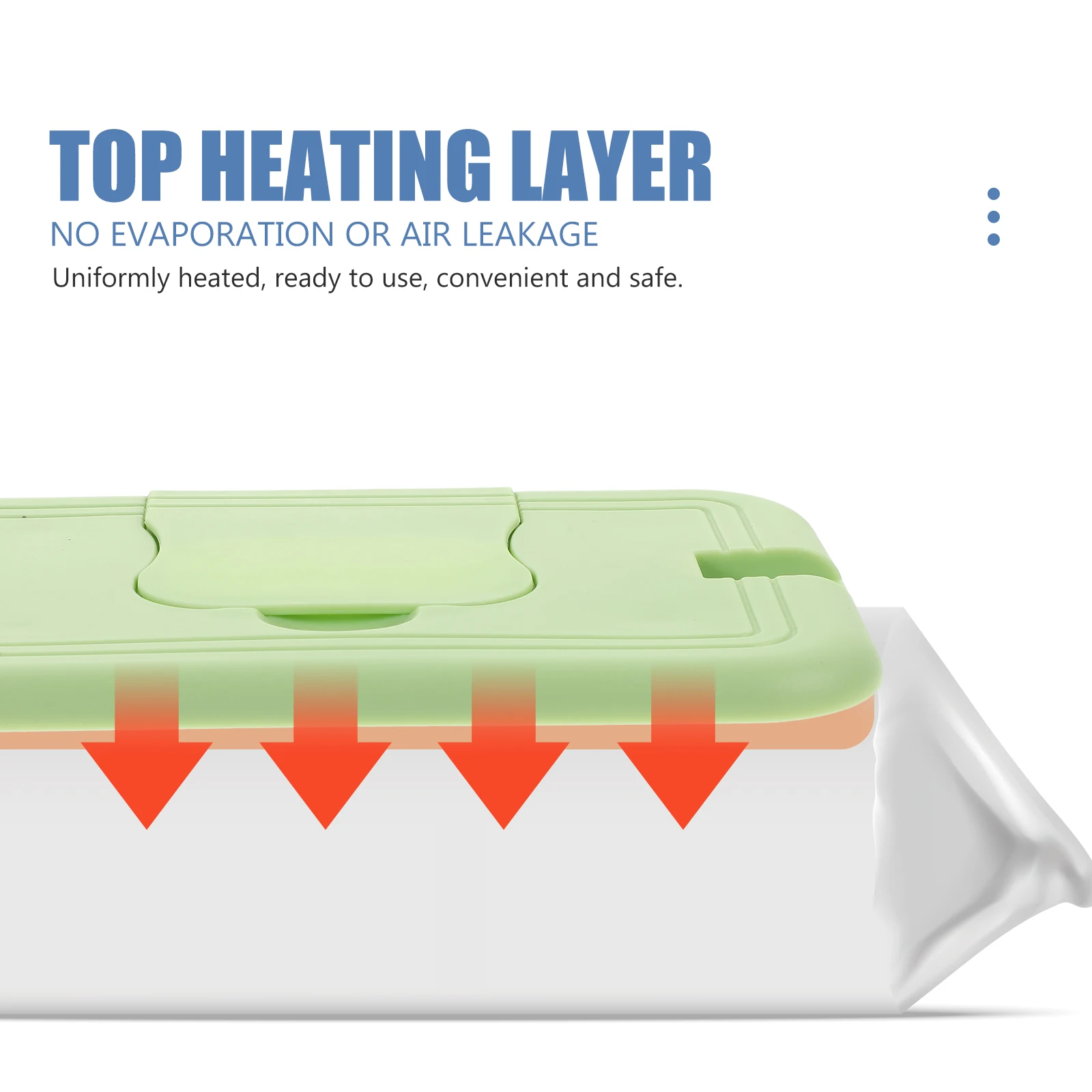 Portable Wet Wipe Heater Baby Tissue Warmer Lightweight Convenient for Home Travel