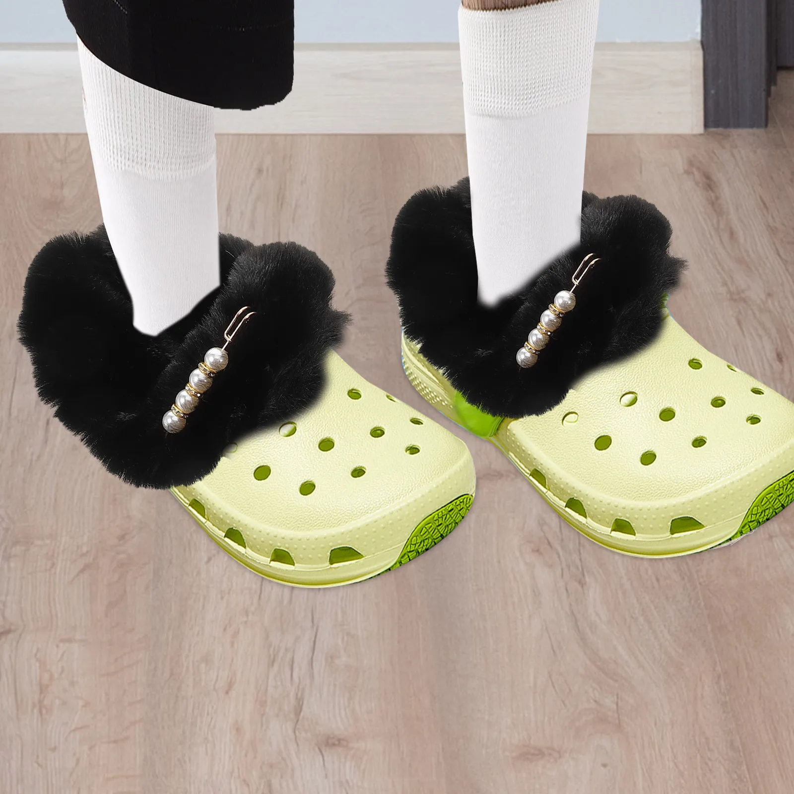 

1pcs Winter Inserts Detachable Liners Warm Shoe Liner For Cold Weather Thick Soft Removable Shoe Lining For Men Women Size 42-43