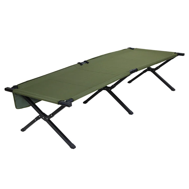 

Outdoor folding bed, ultra-light lunch break single escort bed, convenient