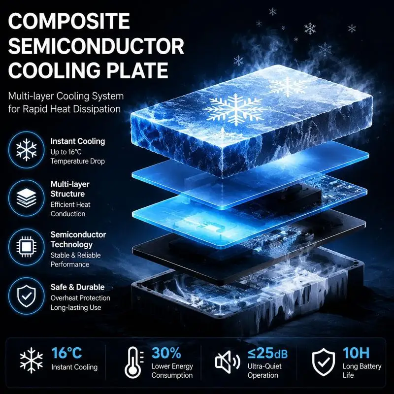 Portable Mini Foldable Handheld Turbo Fan High Speed Air Cooler_voghion.com
