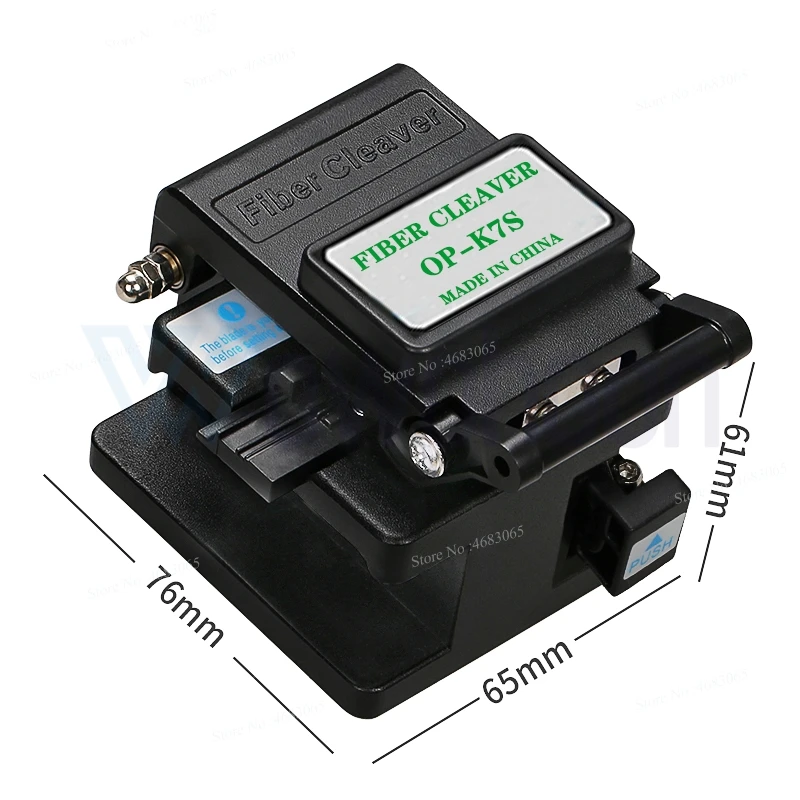 FTTH Fiber Optic Cutter Tools, High Precision Cleaver, 16 Surface Blade, OP-K7S customized