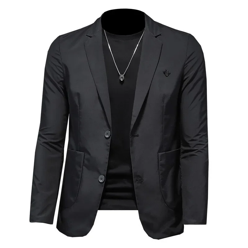 (044) Spring and Autumn new men\'s Korean style trendy suit jackets large size young business casual suits for men