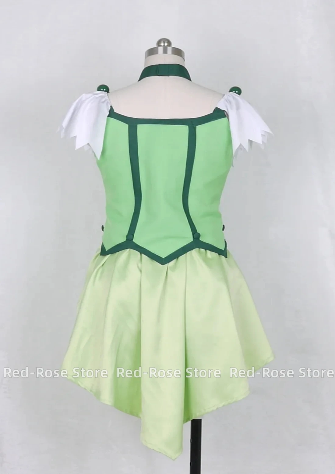 Glitter Force Midorikawa Nao Glitter Spring Cure March Dress Cosplay Costume Adult Deluxe High Quality