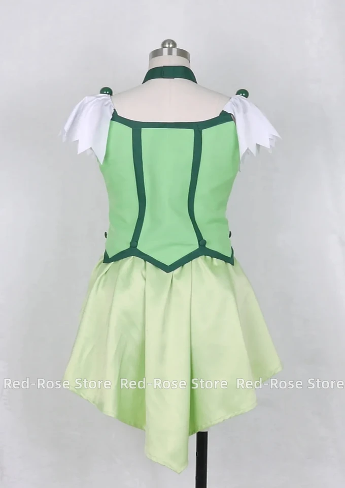 Glitter Force Midorikawa Nao Glitter Spring Cure March Dress Cosplay Costume  Adult Deluxe High Quality - AliExpress 200000532