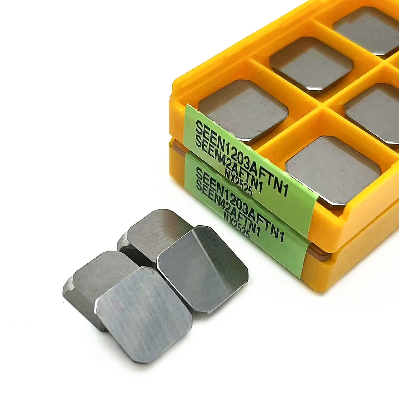 10pcs SEEN1203 NX2525 100% Original Blade Carbide Insert Cutter Tool Milling Cutter CNC Lathe Tools External Turning SEEN1203