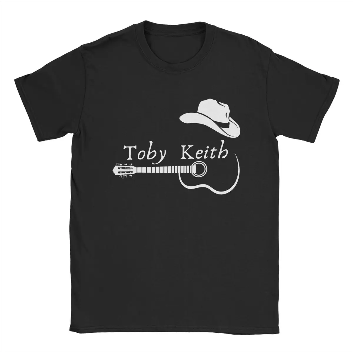 Men's Toby Keith Cowboy T Shirts Country Singer Cotton Tops Funny Short Sleeve Round Neck Tees Printing T-Shirt