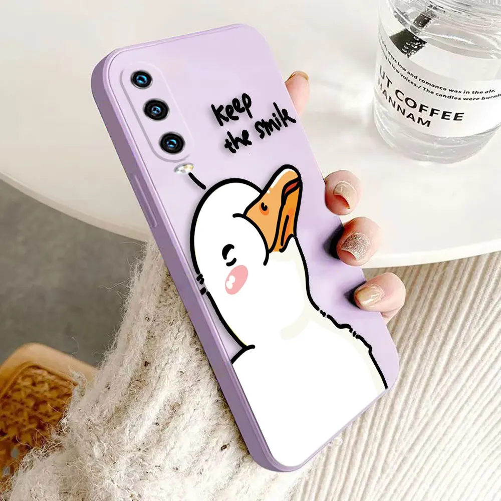 Funny Doubt Duck Phone Case For Infinix HOT 10 11 10s 11s 12 20s 30 30i 30 9 play Note 10PRONFC 11 12 G88 G96 X680 X682 10T 5G