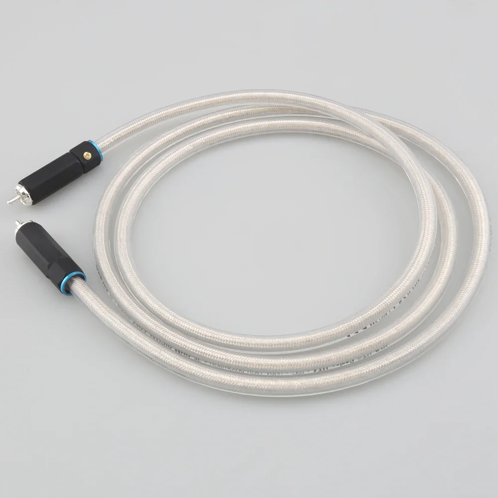 HiFi XLO HT4 75 Ом посеребренный цифровой коаксиальный кабель RCA к RCA штекерное видео Аудио для телевизора SPDIF HiFi Audio ЦАП CD