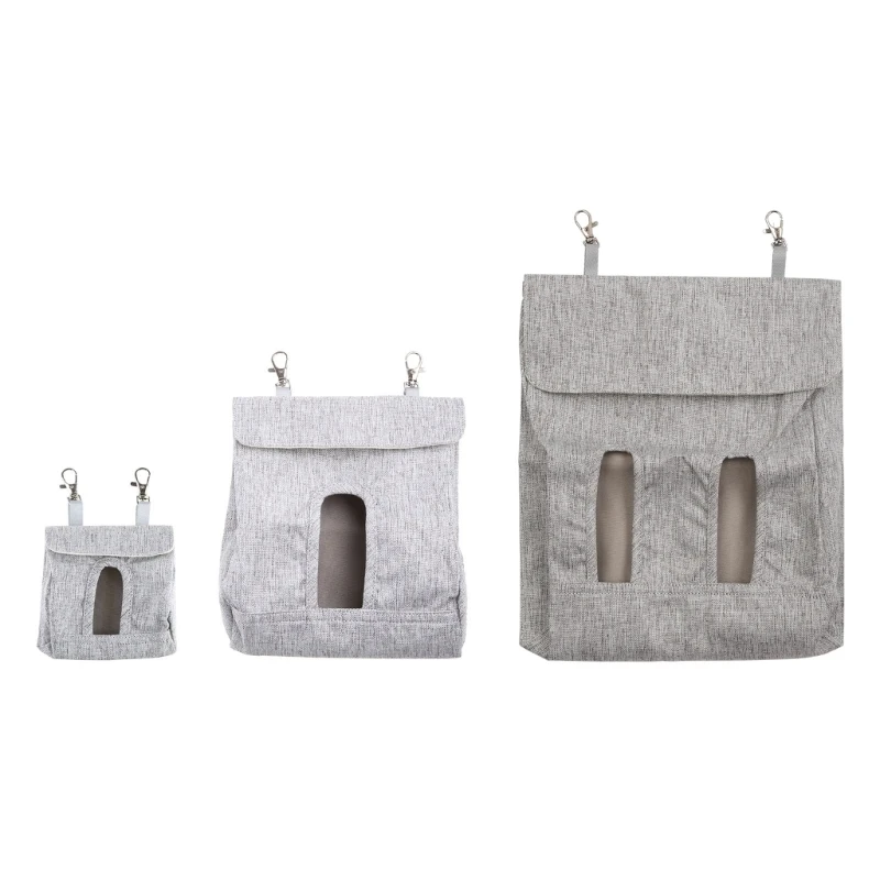 

Rabbit for Hay Feeder Bag Hanging Feeding Storage Sacks for Guinea Pig Hedgehog X3UC