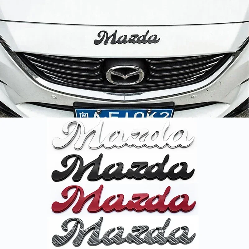 

ABS Car Front Rear Emblem Stickers Decals for Mazda CX3 CX5 MX3 CX4 CX9 CX7 RX8 Atenza Axela Protege Auto Accessories