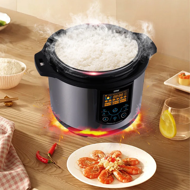 Electric Rice Cooker 10L IMD Full Touch Panel Pressure Cooker Multi-function Stainless Steel Commercial or Household