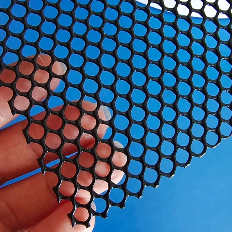 Black Garden Fence Mesh Cat Pet Balcony Anti-Falling Net Window Plastic Grate Mesh Children Staircase Fall Protection Netting