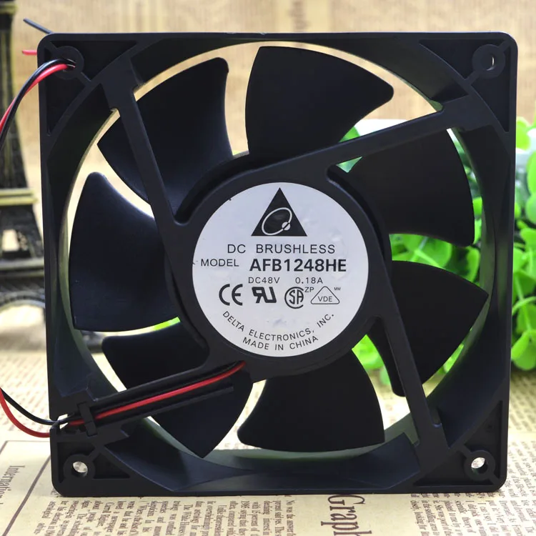 AFB1248HE 12038 48V 0.18A EQUIPMENT CABINET FAN FAN