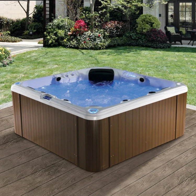 chinese bathtubs big 5 persons whirlpool outdoor massage spa hot tub