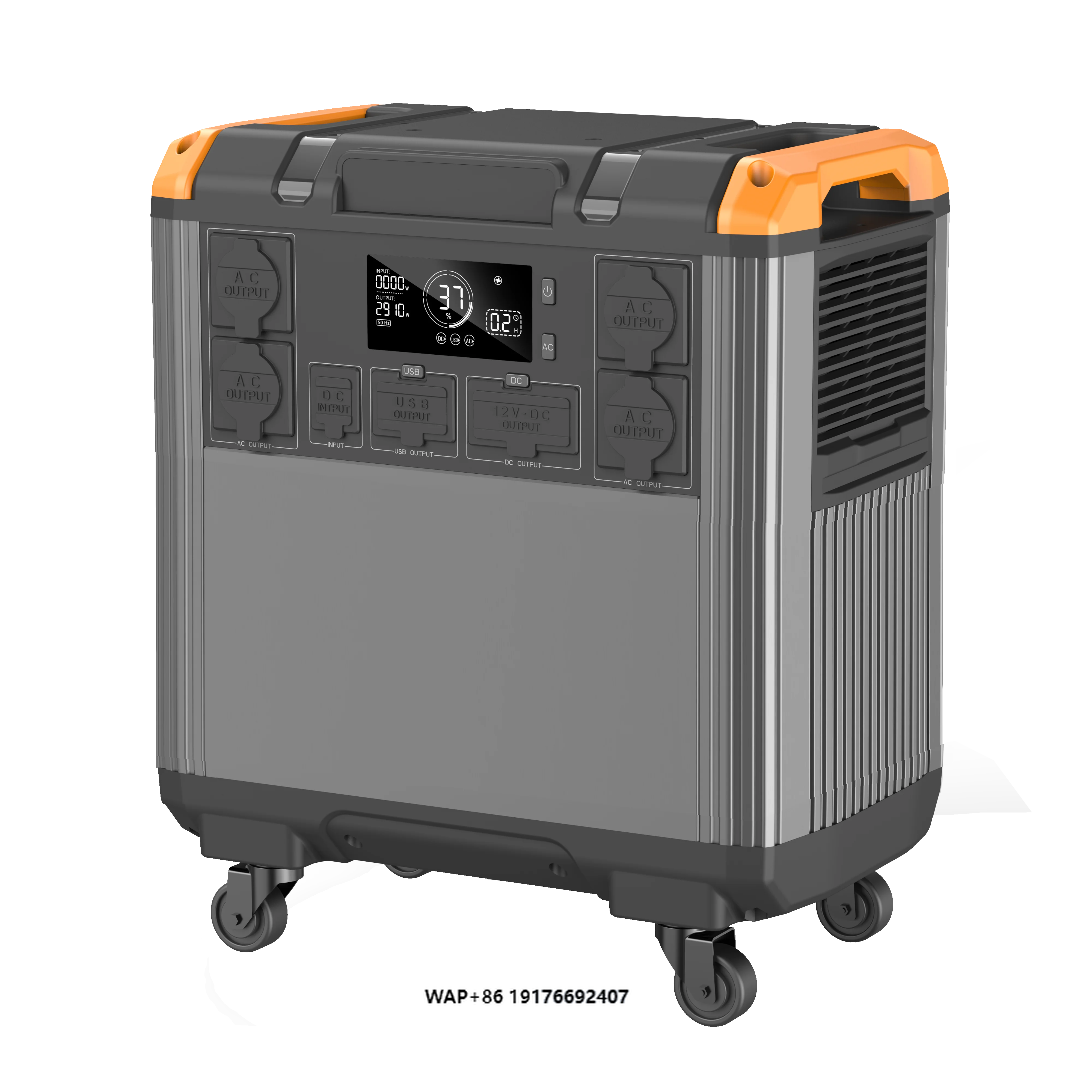 

Portable Solar Generators Lifepo4 3000W 2400W 1200W 600W 500W 300W 200W Power Rate MPPT Controller Pure Sine Wave EU Flashlight