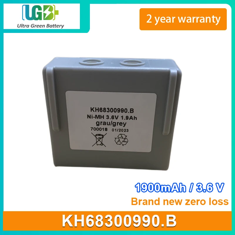 UGB New battery For ABITRON KH68300990.B Remote control battery 3.6V 1900mAh