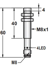 M8 M12 M18 M30 Flush Non-flush 24V 12V 220v Liquid Level Material Level Detects Material Line Capacitive Sensor Switch