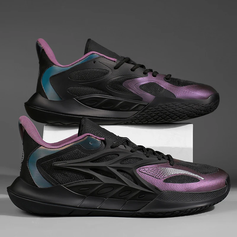 أحذية كرة السلة للرجال والنساء، منخفضة القمة، ممتصة للصدمات، عملية، خفيفة الوزن، نعل ناعم، مسامية، غير قابلة للانزلاق، يمكن ارتداؤها #1