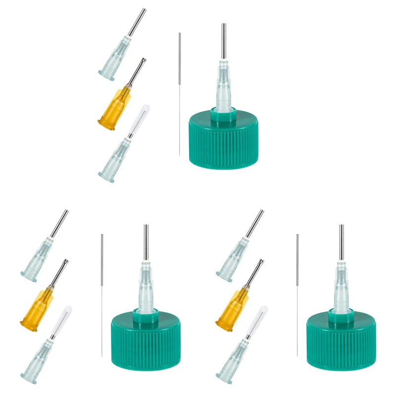 PORK-123Pcs Precision Applicator Caps Set, Precision Tip Applicator Caps For 2Oz Acrylic Paint Bottles Precision Bottle Caps