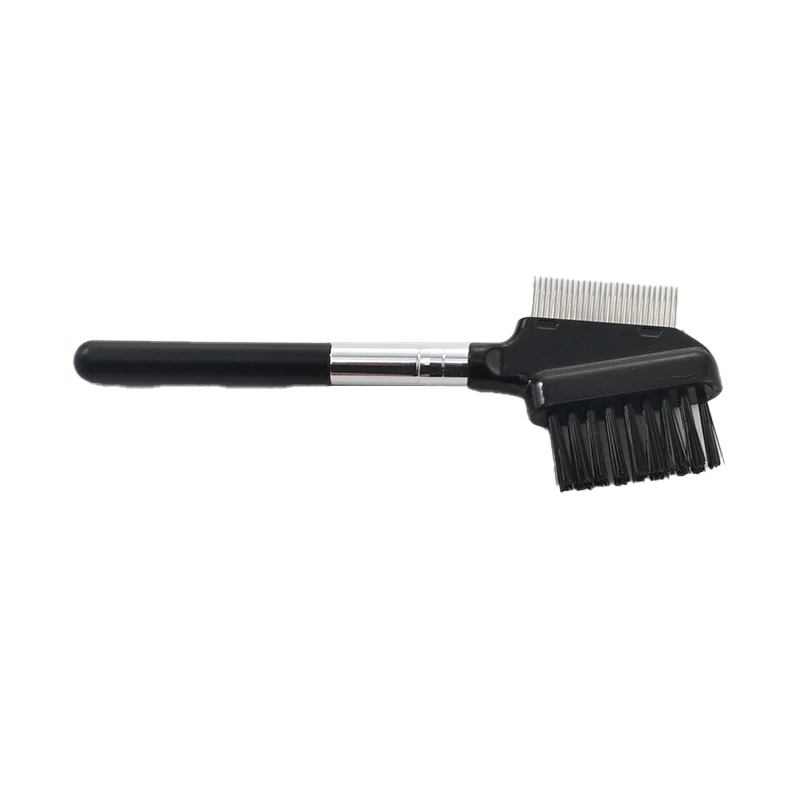 Stainless Steel Needle Eyelash Comb Eyebrow Comb Double-Sided Dual Purpose Makeup Brush Eyelash Shaper Cosmetic Tools