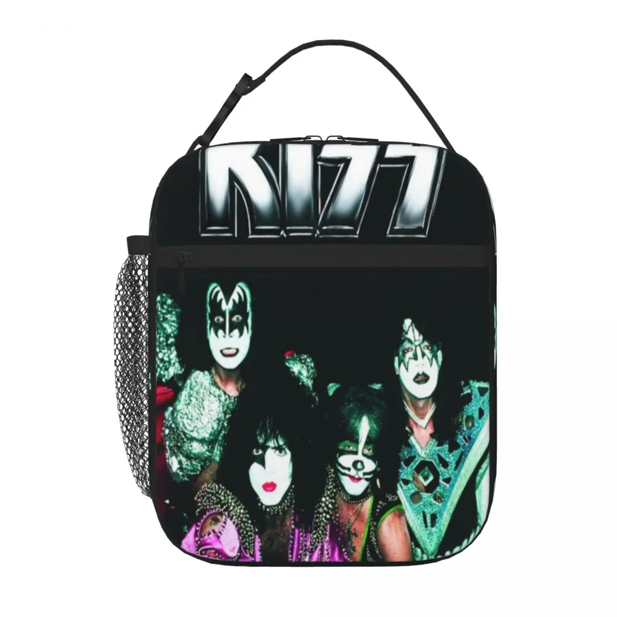Bestselling KISS Band Pastel Durable Lunch Bag School Field Trip Thermal Tote