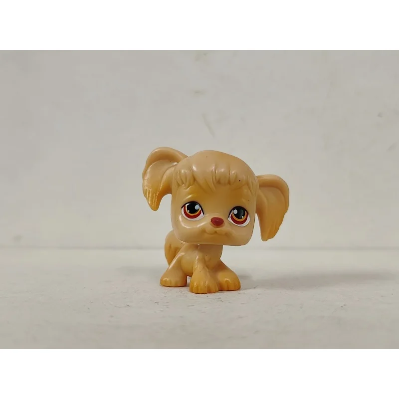 LPS Action Figure littlest pet shop Yellow Dog #6613 kid toy