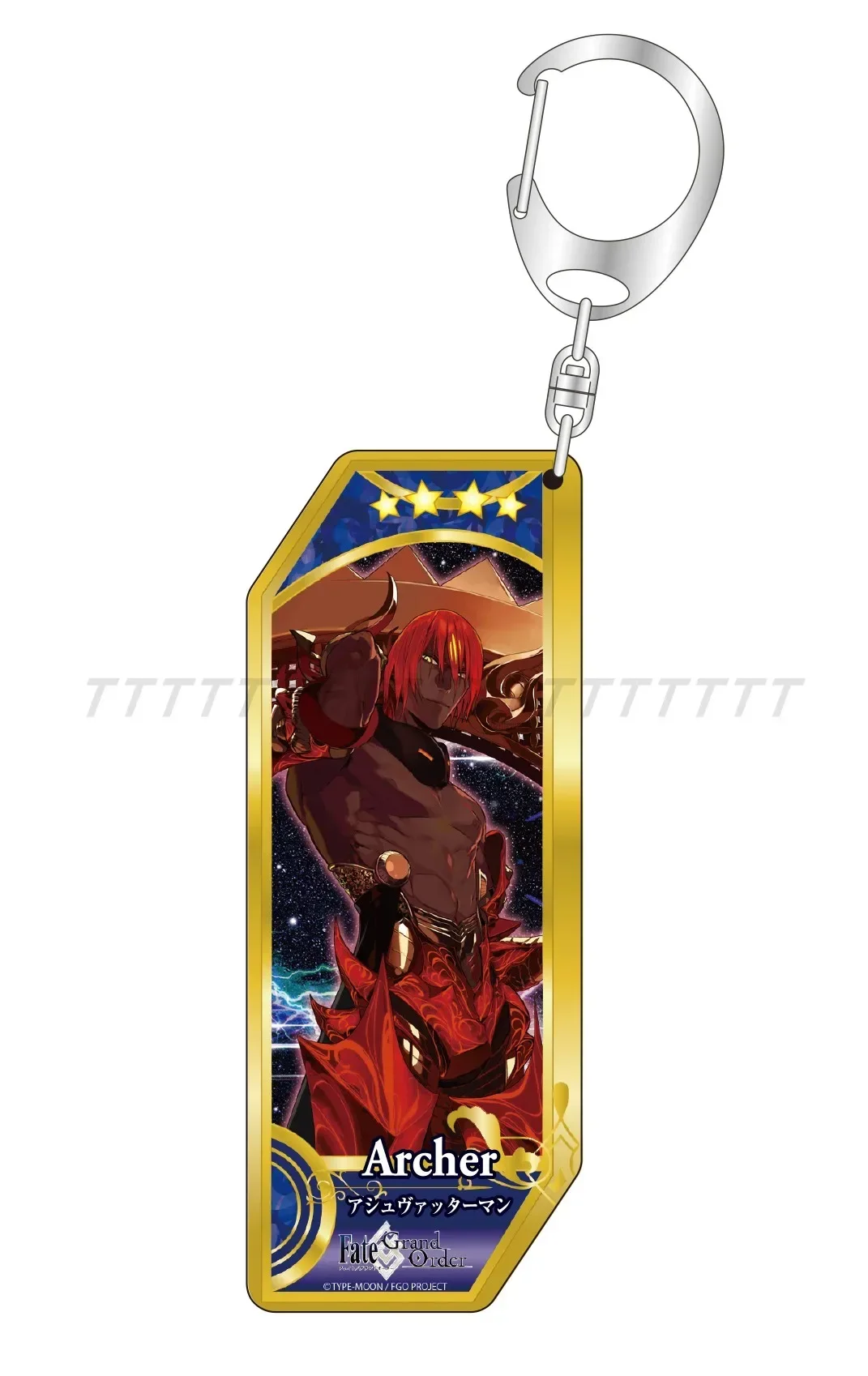 Game Fujimaru Ritsuka Mash Kyrielight Jeanne d'Arc Keychain Doll Anime Pretender Ruler Caster Acrylic Keyring Pendant for Gift