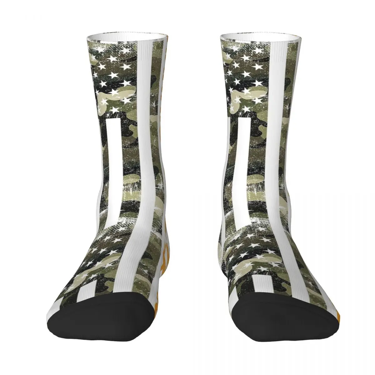 Tim Walz Camo,Harris Walz 2024 Socks Harajuku High Quality Stockings All Season Long Socks Accessories for Unisex Birthday Gifts