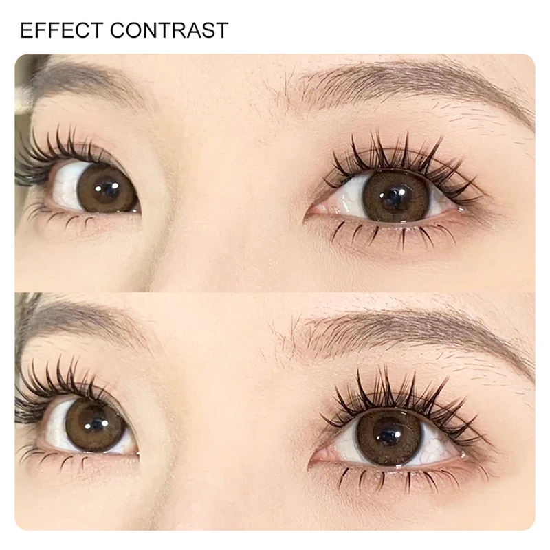 Juego de pestañas postizas, maquillaje de extensión de pestañas individuales esponjosas, acabado esponjoso, suave y natural