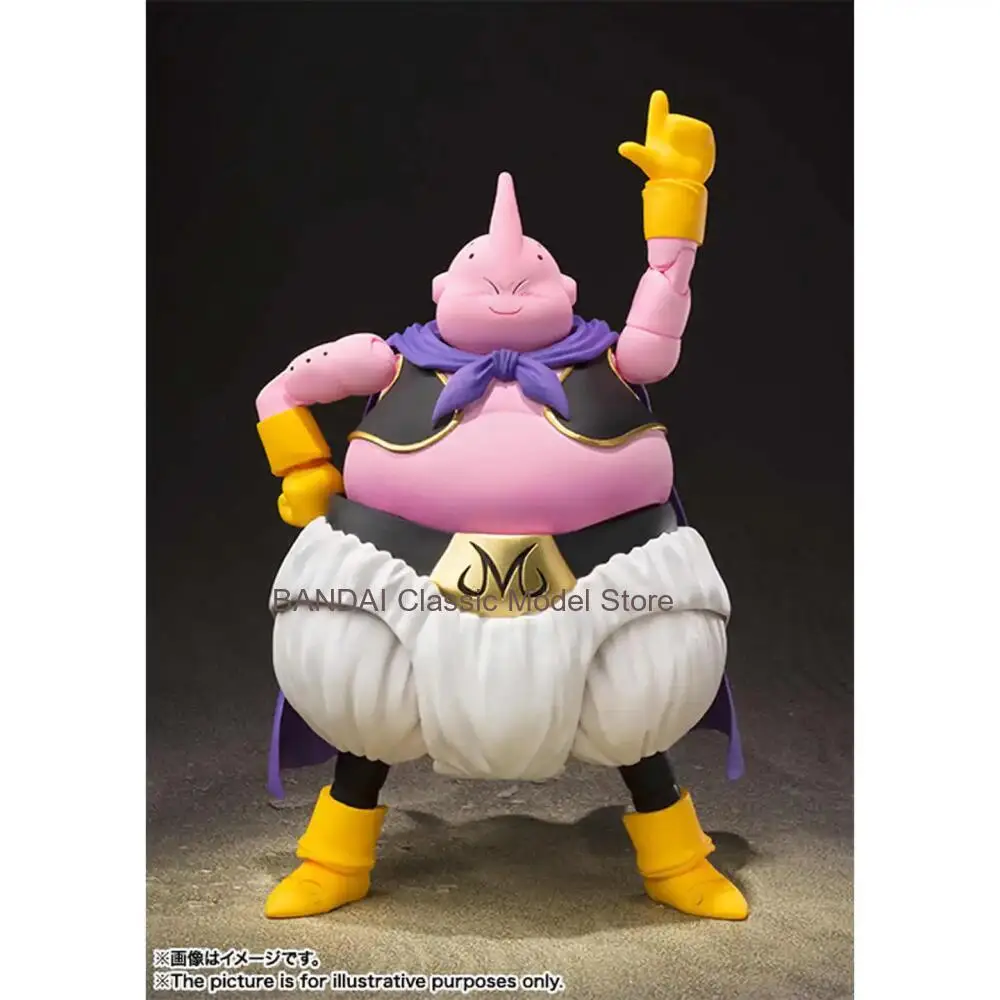 バンダイ S.H.Figuarts ドラゴンボール 魔人ブウ アクションフィギュア - 再版 100% オリジナル アニメモデル おもちゃ ギフト 子供向け