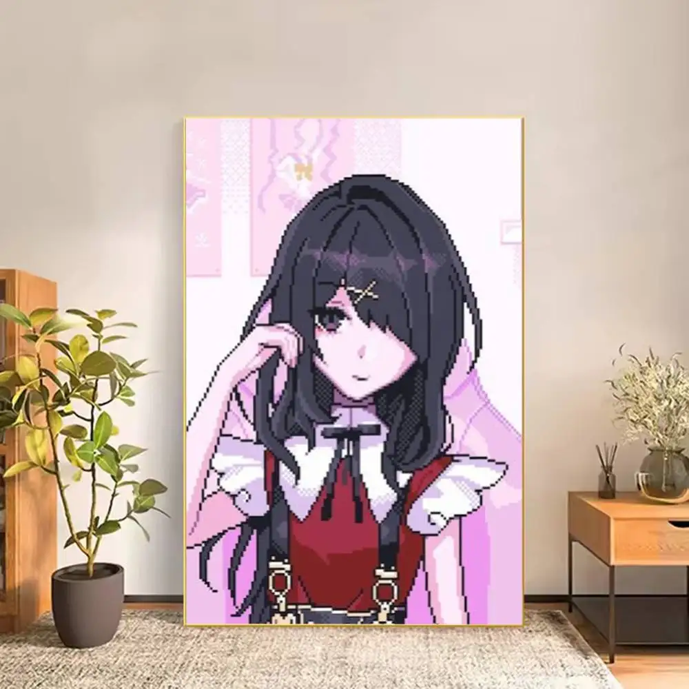 A-Ame Chan Needy Streamer Overload Poster Versatile HD Waterproof Wall Art Self-Adhesive Decor for Any Space Ideal Gift