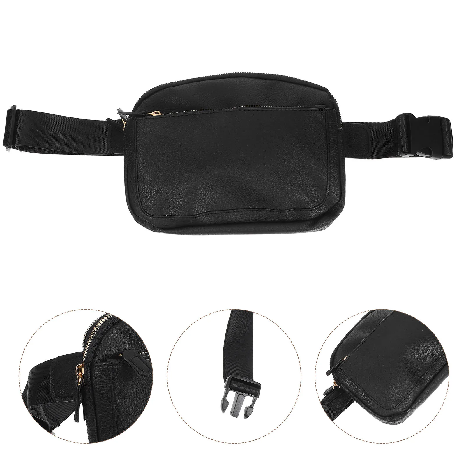 

Поясная сумка из искусственной кожи для женщин, стильная поясная сумка через плечо с регулируемым ремешком, дорожная сумка для покупок, многофункциональная портативная спортивная сумка на открытом воздухе