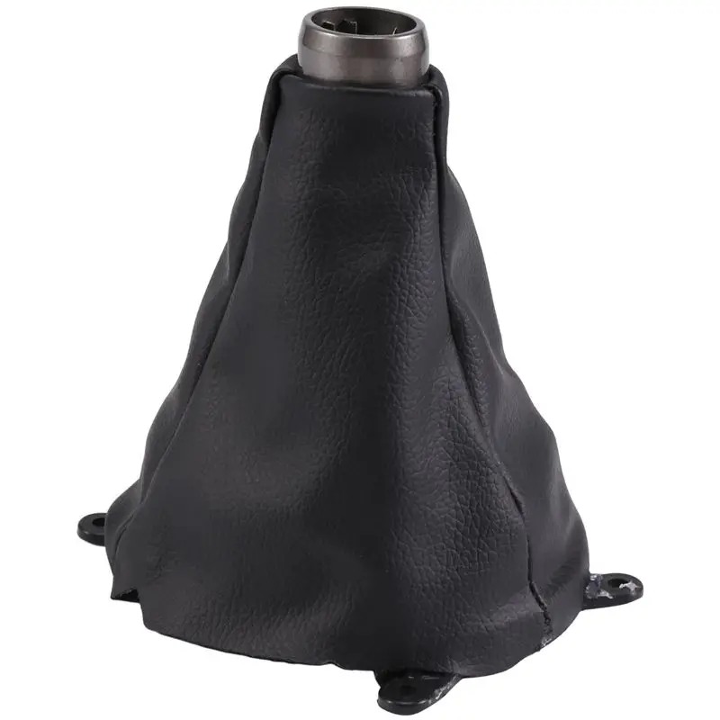 A54K-Car Gear Gaiter Shift Shifter Boot Manual PU Leather For Honda Civic 2006-2011 77298-SNA-D01ZA