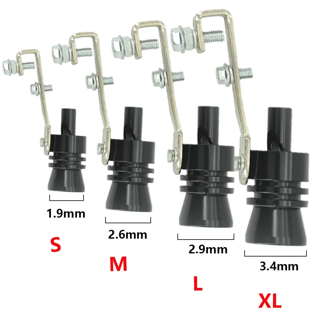 자동차 오토바이 개조 터빈 휘슬 배기 파이프 개조 사운드 발생기, 자동차 테일 휘슬 배기 사운드 체인저, 자동 액세스 