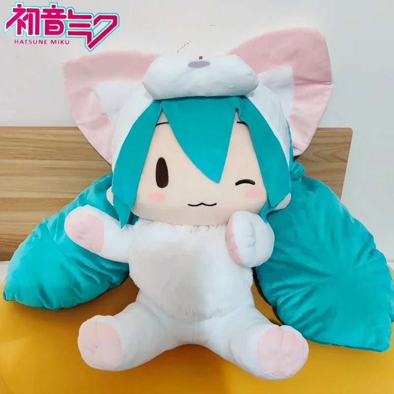 

Original Sega Hatsune Miku Vocaloid Rabbit Year Plush Toy Miku Fufu 40cm Anime Figurine Collection Plush Toys Gift