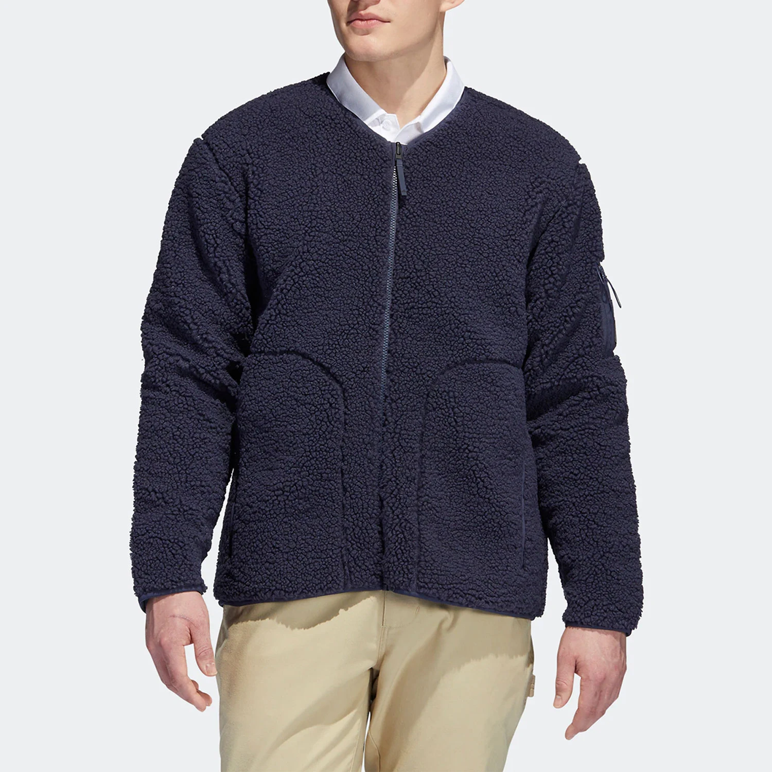 

Официальная новая мужская двусторонняя свободная куртка для гольфа Adidas HF9106