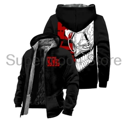 Anime Dandadan Okarun Zipper Hoodies Long Sleeve Streetwear Women Men Jacket Parkas Winter Coat Harajuku Clothes