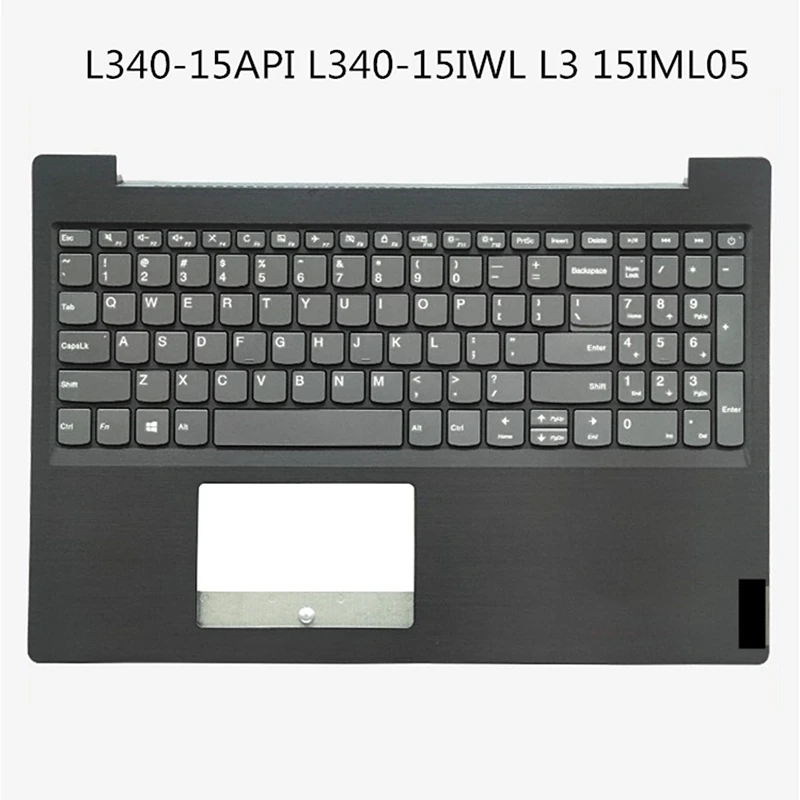 Imagem -02 - Portátil Palmrest Capa Superior Topcase Capa Superior para Lenovo L34015api L340-15iwl l3 15iml05 Inferior Inferior Base Carcaça Novo