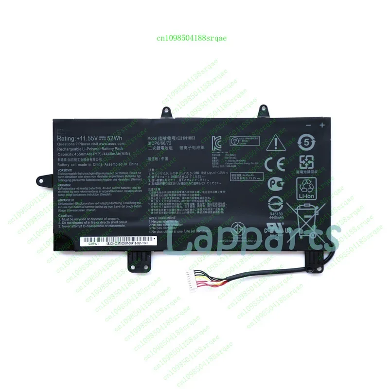 

New Original C31N1803 OEM Battery for Asus ZenBook Pro 14 UX480 UX480FD UX450FD"% Test"