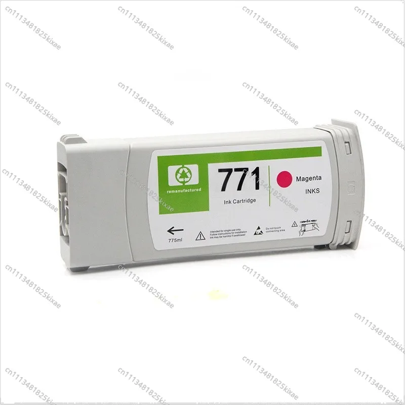 For Compatible HP771 Ink Cartridge Z6100 Z6600 Z6800 Photo Machine with Chip Ink Cartridge