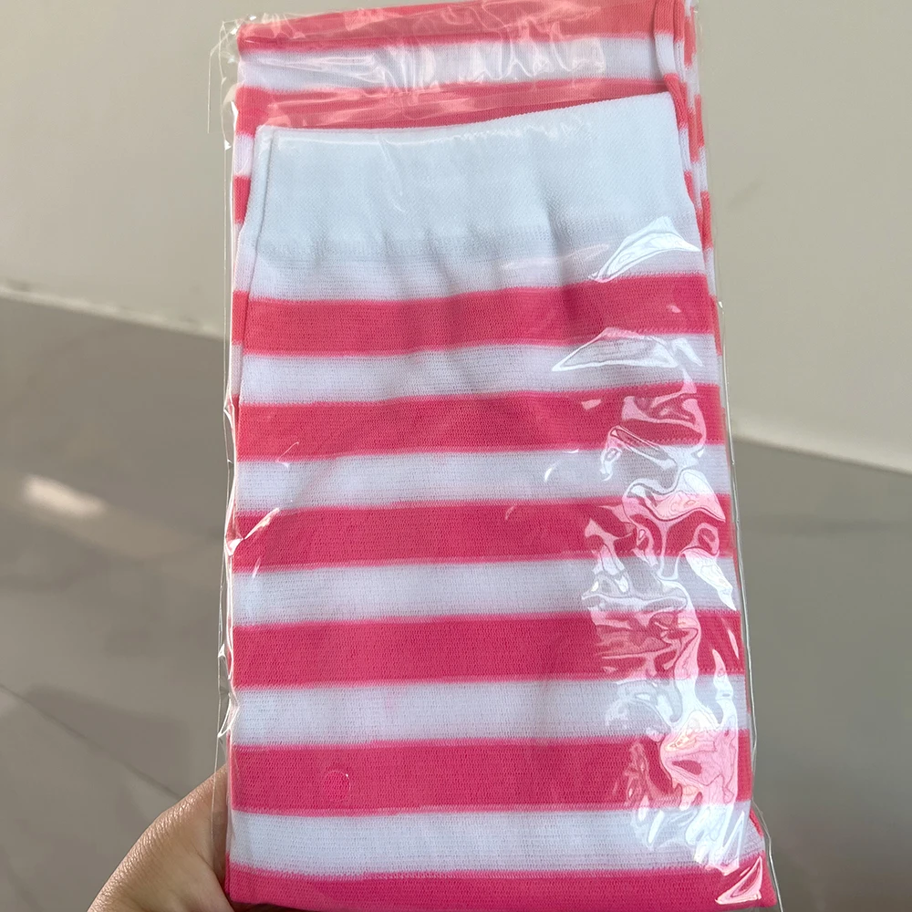Halloween Lange Gestreifte Kniehohe Strümpfe Anime Hexe Socken Frauen Party Kostüm Prop Weihnachten Dress Up Zubehör Täglichen Verschleiß Dünne – Detail 4